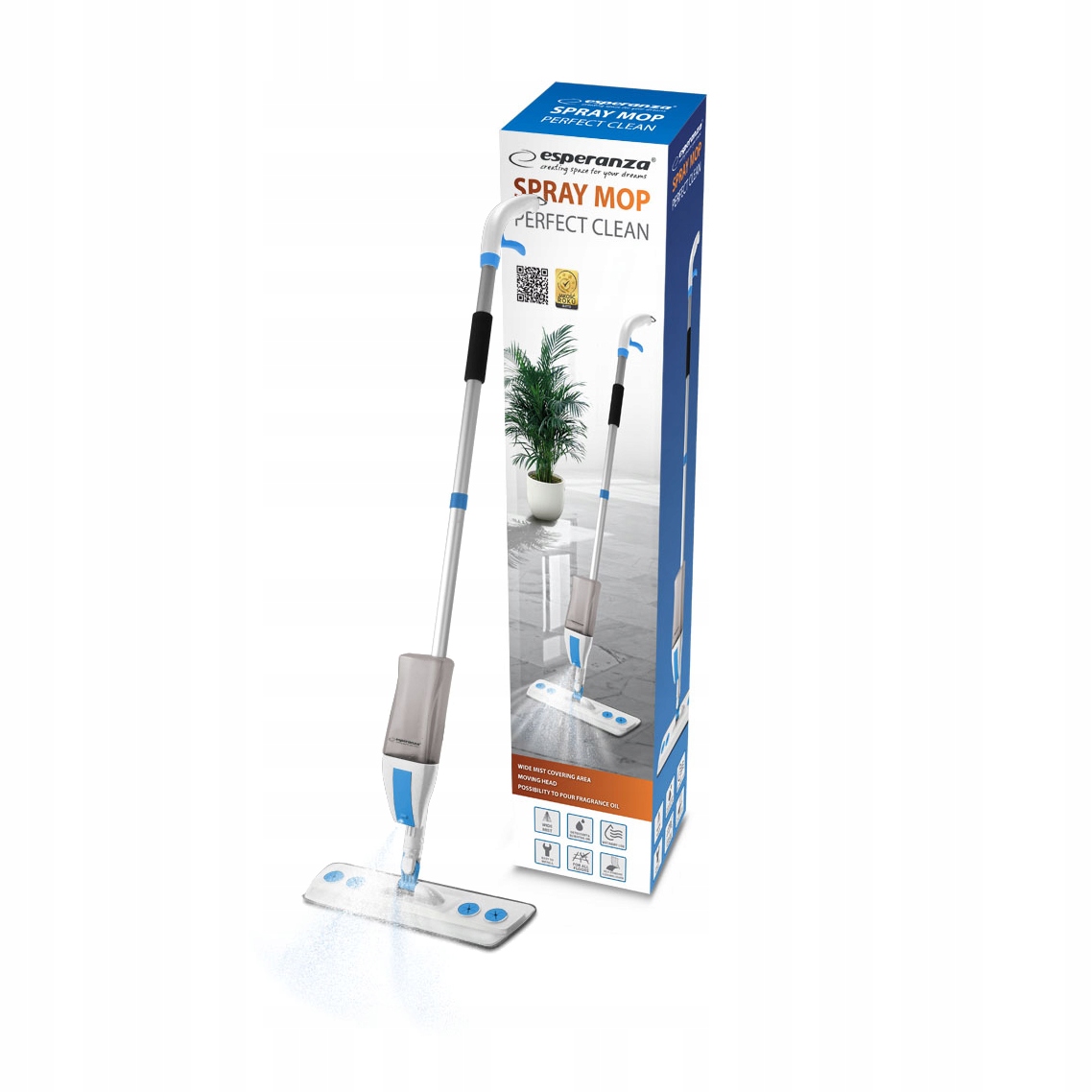 Esperanza PERFECT CLEAN plochý mop 40 cm